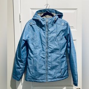 Women's Blue Hooded Jacket